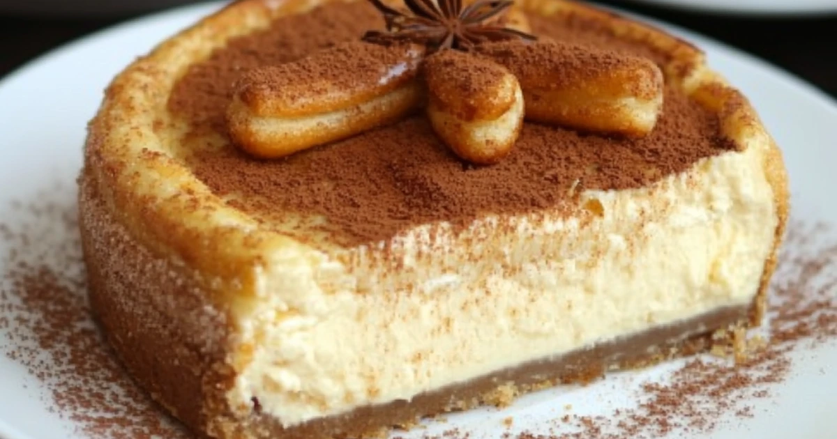 Churro Cheesecake: A dessert with a cinnamon sugar crust, creamy cheesecake filling, and a churro-inspired topping