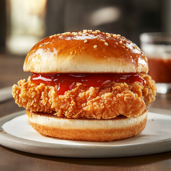 Delicious Kentucky Fried Chicken with crispy, golden-brown coating and signature seasoning