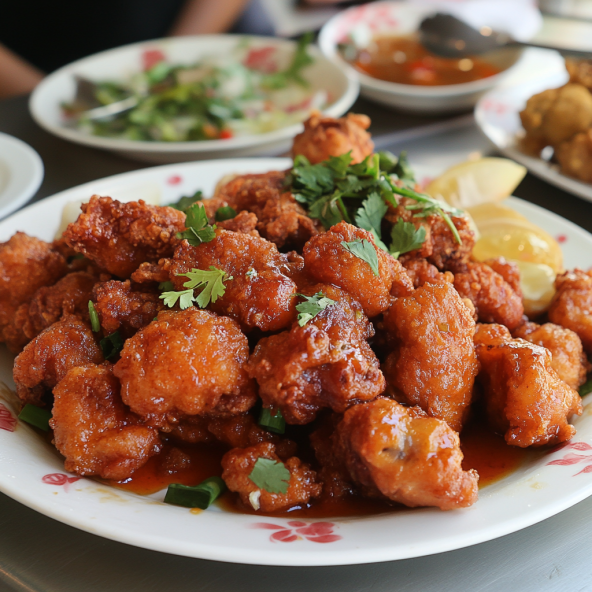 Popular Dishes Made with Deep-Fried Chicken