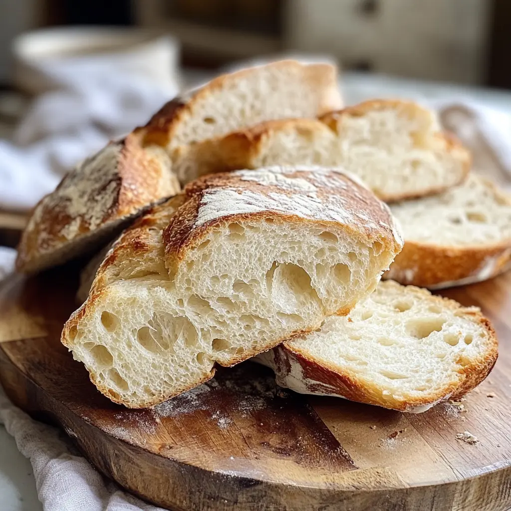 Freshly baked bread cooling on a rack before slicing