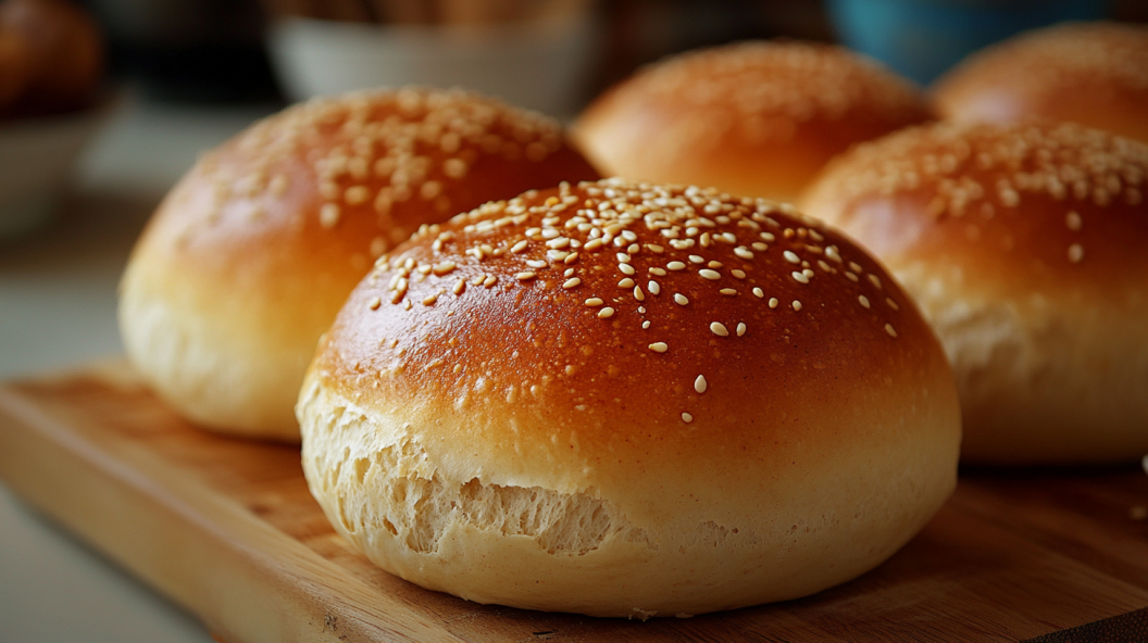 sourdough hamburger buns