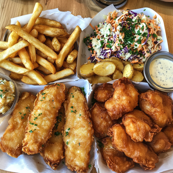 Regional Variations of Fried Cod