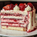 Strawberry Cheesecake Cake Recipe