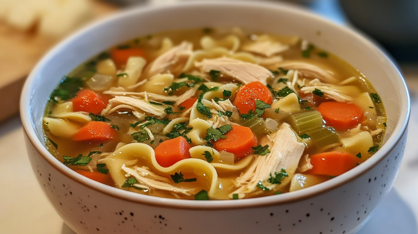 chicken noodle soup recipe